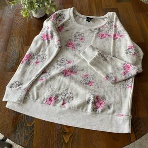 Torrid Floral Sweatshirt